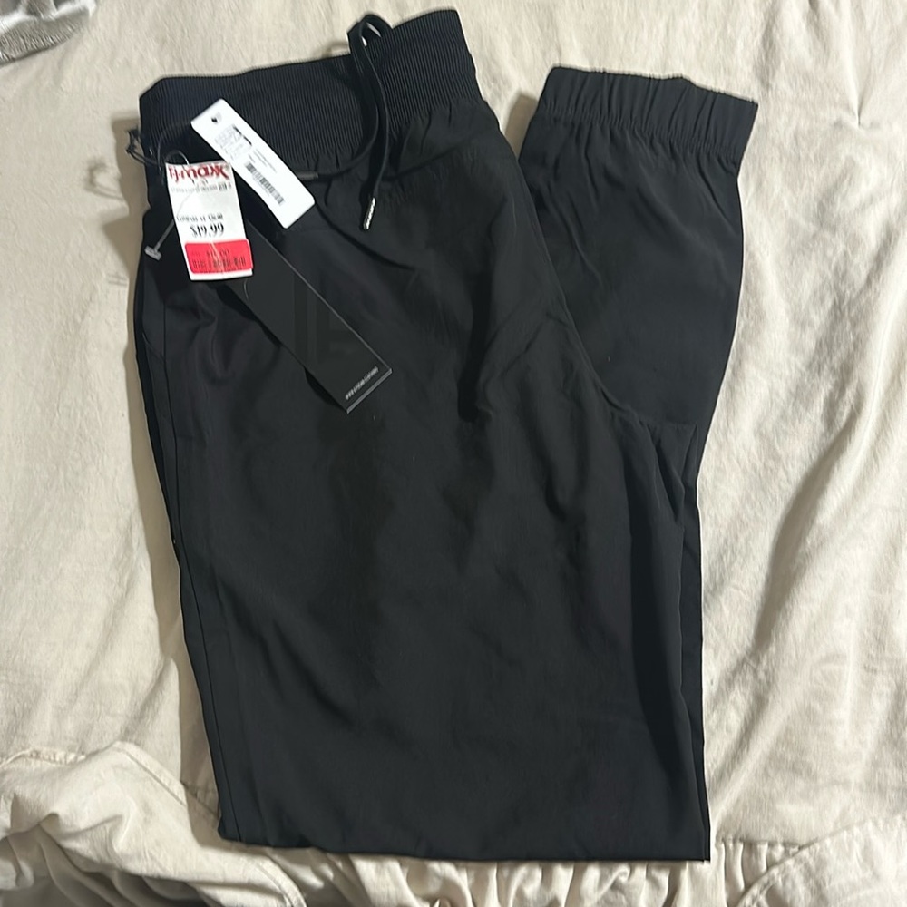 Black joggers